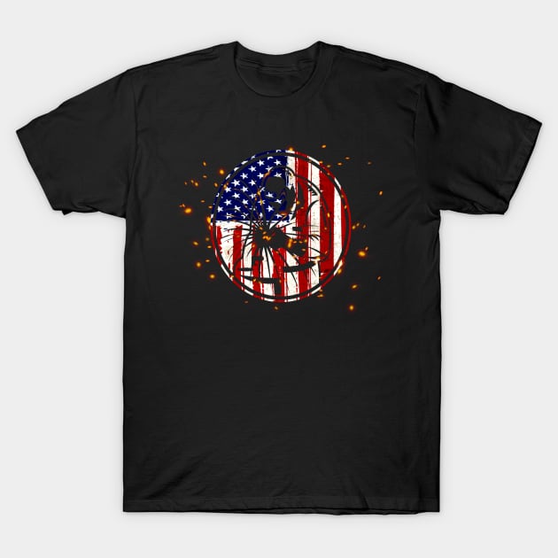 American Welder Gift T-Shirt by JPDesigns